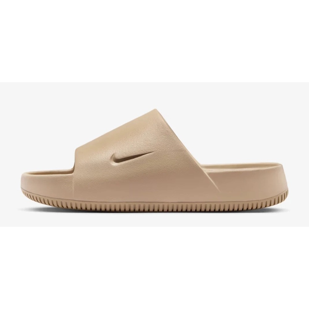 Nike Calm Slide Khaki Brown Comfortable Outdoor FD4116-201 Mens 9 Womens 10